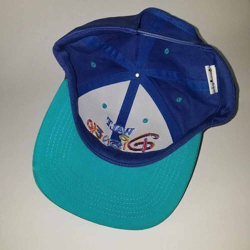 Walt Disney World Snapback Cap Size Adult OS Goofy's Hat Co Blue Aqua Red Yellow